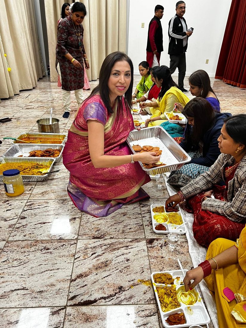 Preeti Bhoj at BAJCCA Chhath Puja