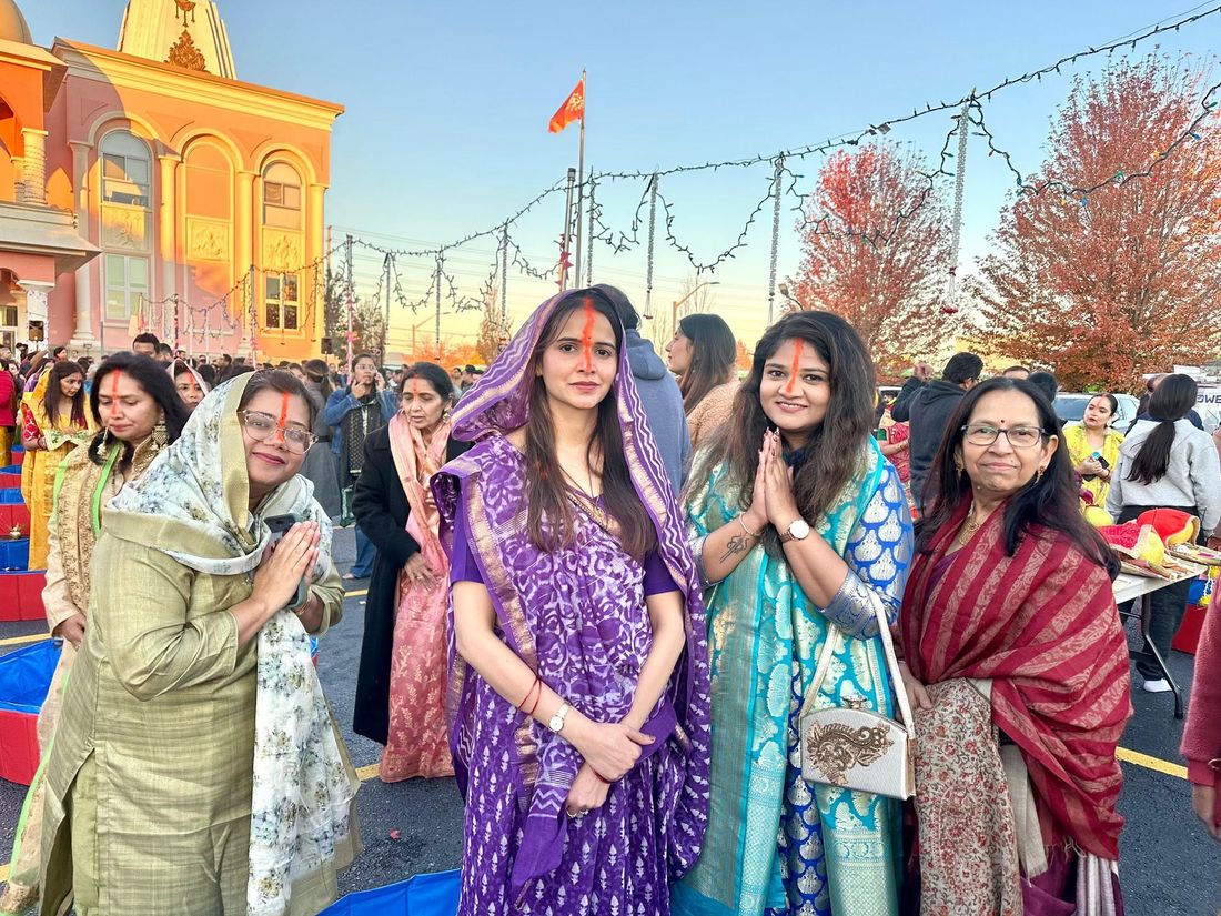 Arghya at the BAJCCA ghat during Chhath