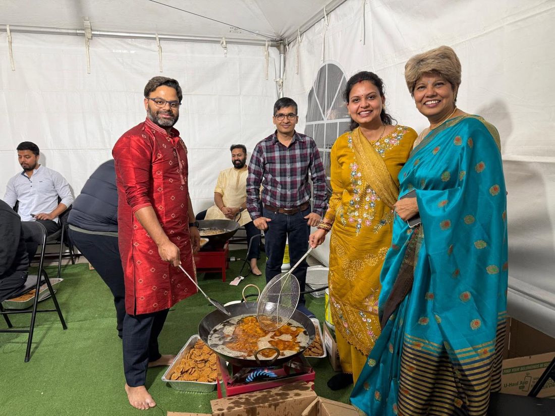 BAJCCA families making Thekua Prasad for Chhath