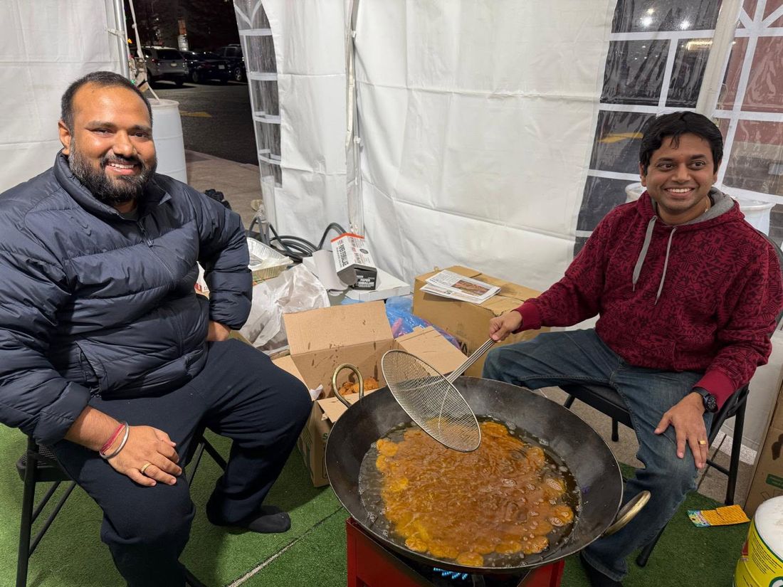 BAJCCA families making Thekua Prasad for Chhath