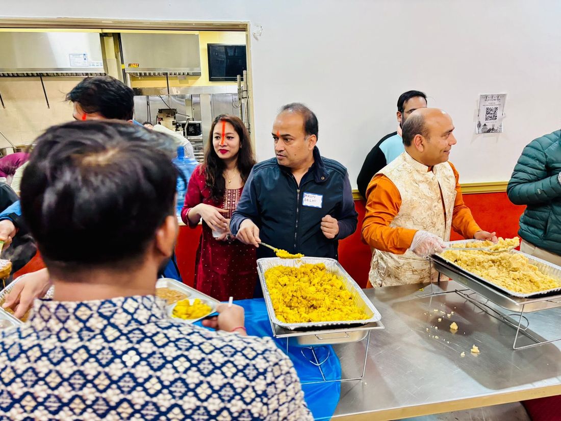 Preeti Bhoj at BAJCCA Chhath Puja