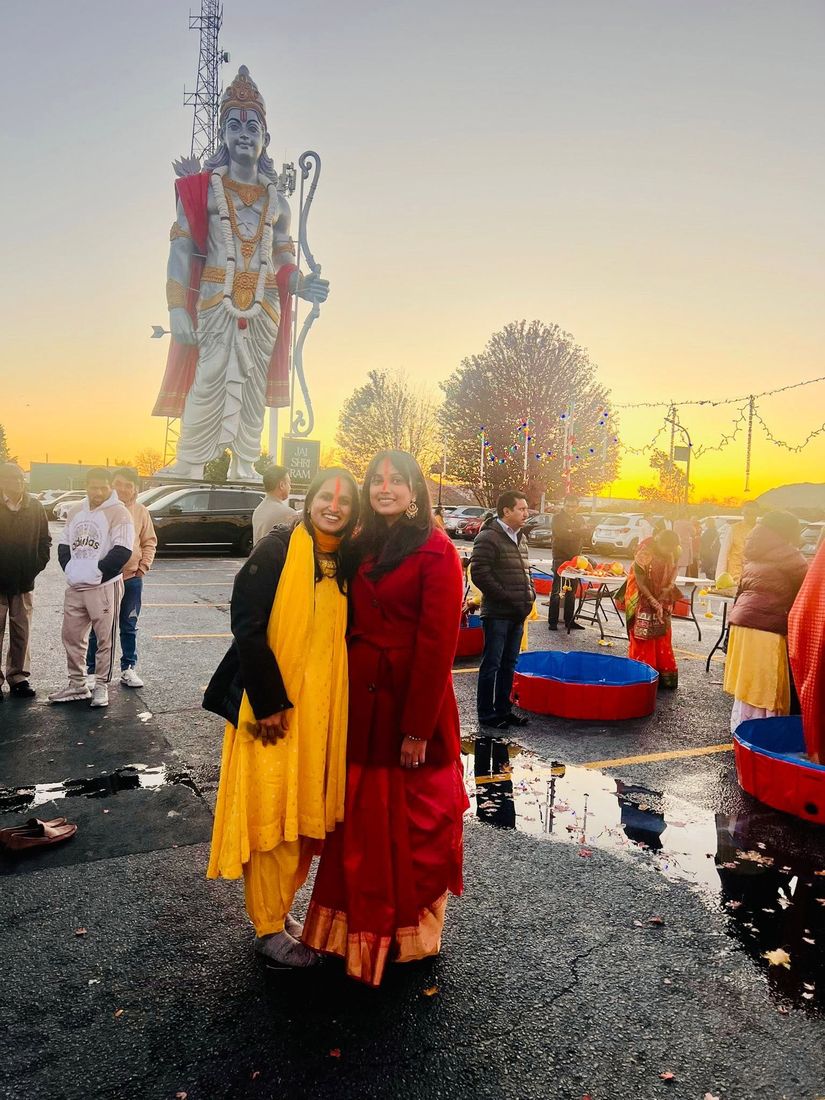 Arghya at the BAJCCA ghat during Chhath
